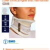 Collier cervical rigide avec mentonnier  EMO CC040