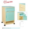 Table de chevet Table de chevet entierement en ABS BC35gr