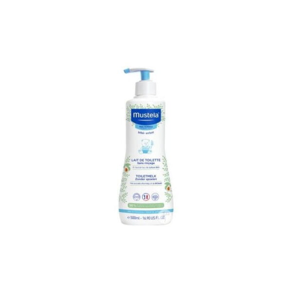MUSTELA LAIT DE TOILETTE SANS RINÇAGE 500ML