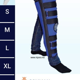 Attelle d’immobilisation du genou Gouttiere membre inferieur ase-009 ORLIMAN