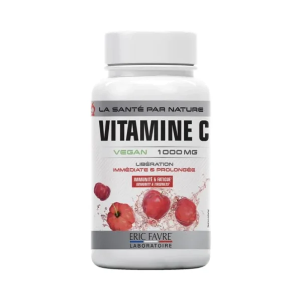 Eric Favre Vitamine C Vegan 1000 mg - 100 Comprimés