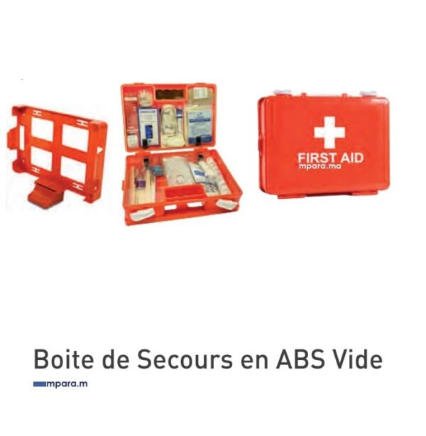 BOITE DE SECOURS EN ABS GARNIE VOIR AUTRE DIMENSION