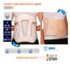 Corset sacrolombaire rigide CLS551 EMO Made in spain