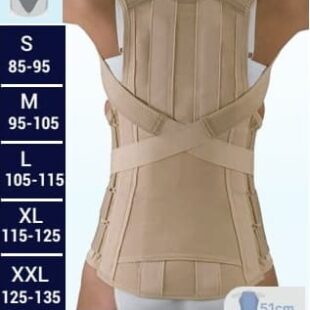 Lumbitron dorsolombaire semirigide  LT-320 ORLIMAN made in spain