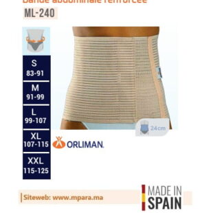 Bande abdominale renforcée ORLIMAN