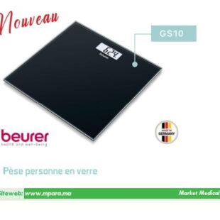 Pèse personne en verre GS10 beurer
