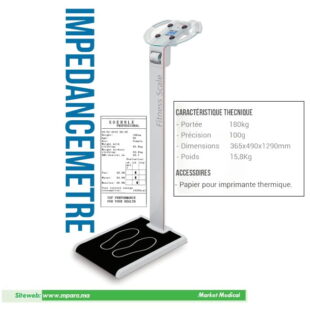 Balance impédancemètre pour fitness 7850.30.001