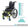 Fauteuil roulant en aluminium pour enfant (2 a 5 ans)