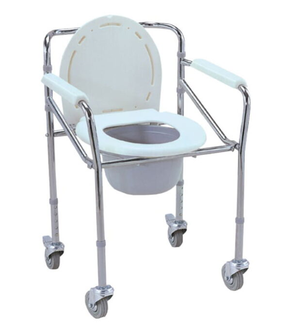 Garde robe avec roues pliable - CHAISE DE TOILETTE