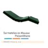 Matelas  Medical en mousse HR à 4 sections