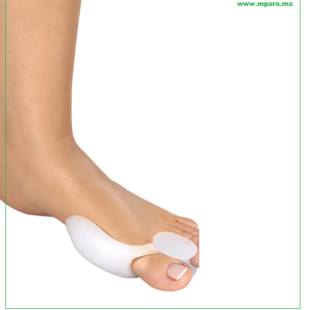 Paire Silicone Gel pied orteil séparateur pouce Hallux Valgus