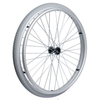 ROUE COMPLETE AVEC PNEU GONFLABLE POUR FAUTEUIL
