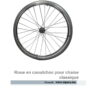 Roue en caoutchouc pour Fauteuil roulant  classique