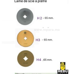 Lame de scie à plâtre hebu
