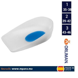 Talonnette en silicone avec éperon latéra ORLIMAN TL-612