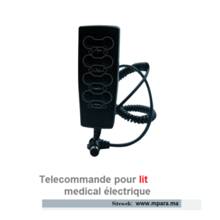 Telecommande pour lit medical électrique
