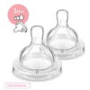 AVENT-PHILIPS 2 TETINES CLASSIC - 3M+ / VARIABLE