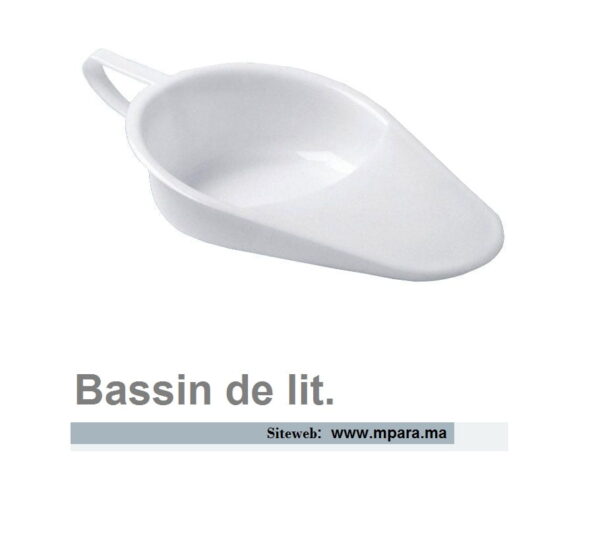 Bassin de lit Destine pour des personnes manques d'autonomie.
