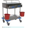 Chariot de soins en Inox