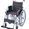FAUTEUIL ROULANT EN ALUMINIUM CLASSIQUE ROUGE-NOIR