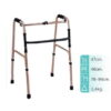 Déambulateur pliable chrômé articulé
