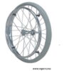 ROUE METALIQUE - PNEU ARRIERE FAUTEUIL  SIZE: STANDARD