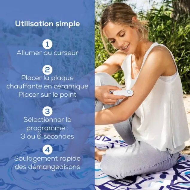 Appareil soulageant les piqûres d’insectes BR-60 - الصورة 4