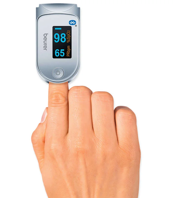 Oxymètre de doigt - connecte PO-60