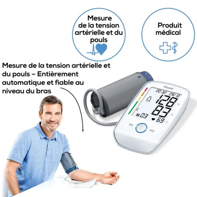 Tensiomètre au bras Beurer BM 45 – confort, précision et utilisation intuitive - الصورة 2