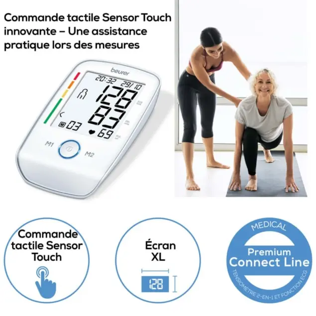 Tensiomètre au bras Beurer BM 45 – confort, précision et utilisation intuitive - الصورة 3