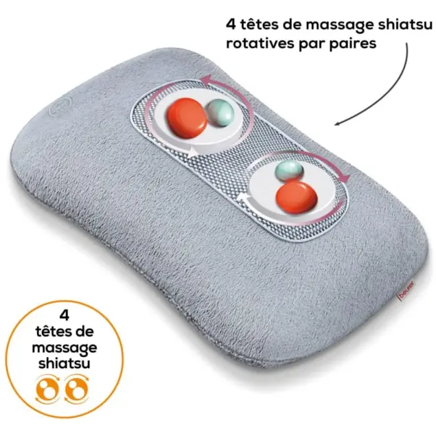Coussin de Massage Shiatsu avec Chaleur – Beurer MG-145 - الصورة 6