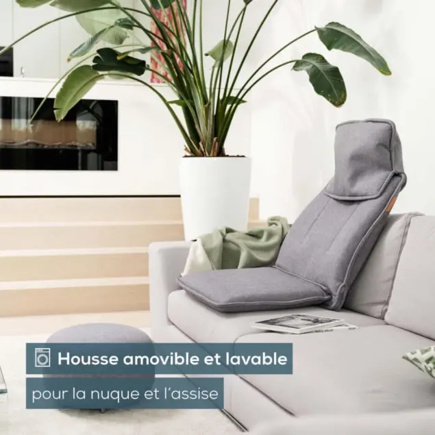 Housse de Siège de Massage Élégante 4D avec 3 Zones de Massage – Beurer MG-330 - الصورة 8
